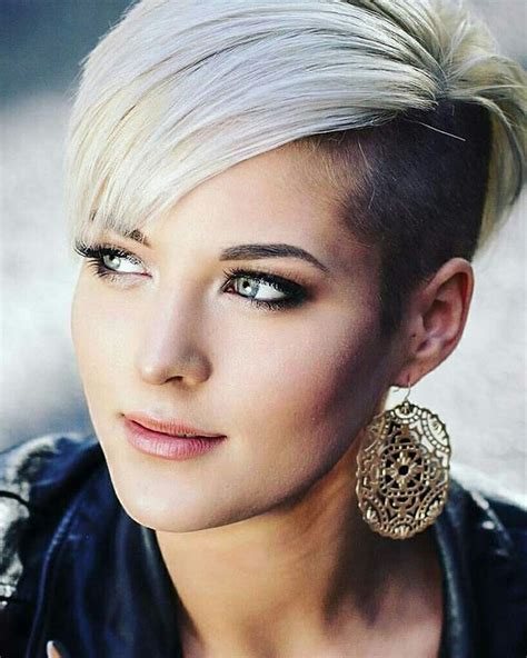 Pixie Haircut With Shaved Sides - PinnedIn